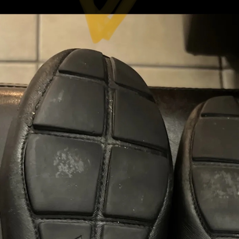 COPY - Prada Black Leather Loafers Prada Italian Size : 2DD118 8 - Picture 8 of 11